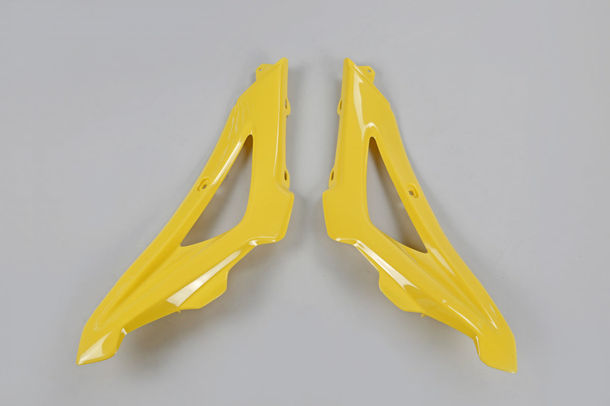 TAMPAS RADIADOR SUPERIOR HUSQVARNA CR/WR/TC/TE/TX  AMARELO HU03316/103