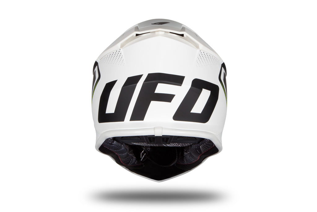 CAPACETE UFO INTREPID HE174 BRANCO/PRETO - L