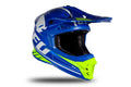 CAPACETE UFO INTREPID HE177 AZUL/BRANCO/NEON - XL
