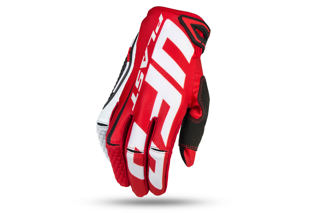 LUVAS UFO BLAZE VERMELHO/BRANCO GU04534/B - M