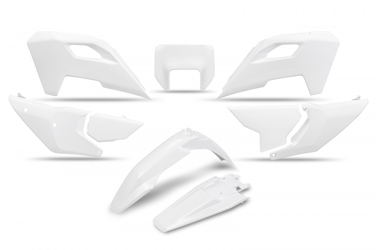 KIT PLASTICOS HUSQVARNA TE 250 2024 BRANCO - HUKIT627/040
