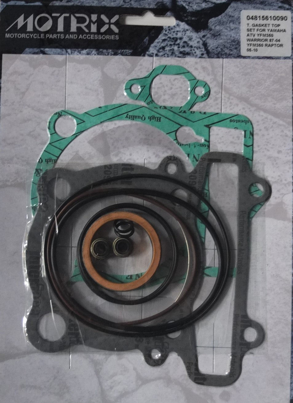 JOGO JUNTAS TOP SET YFM350 87/04, RAPTOR 350 05/06