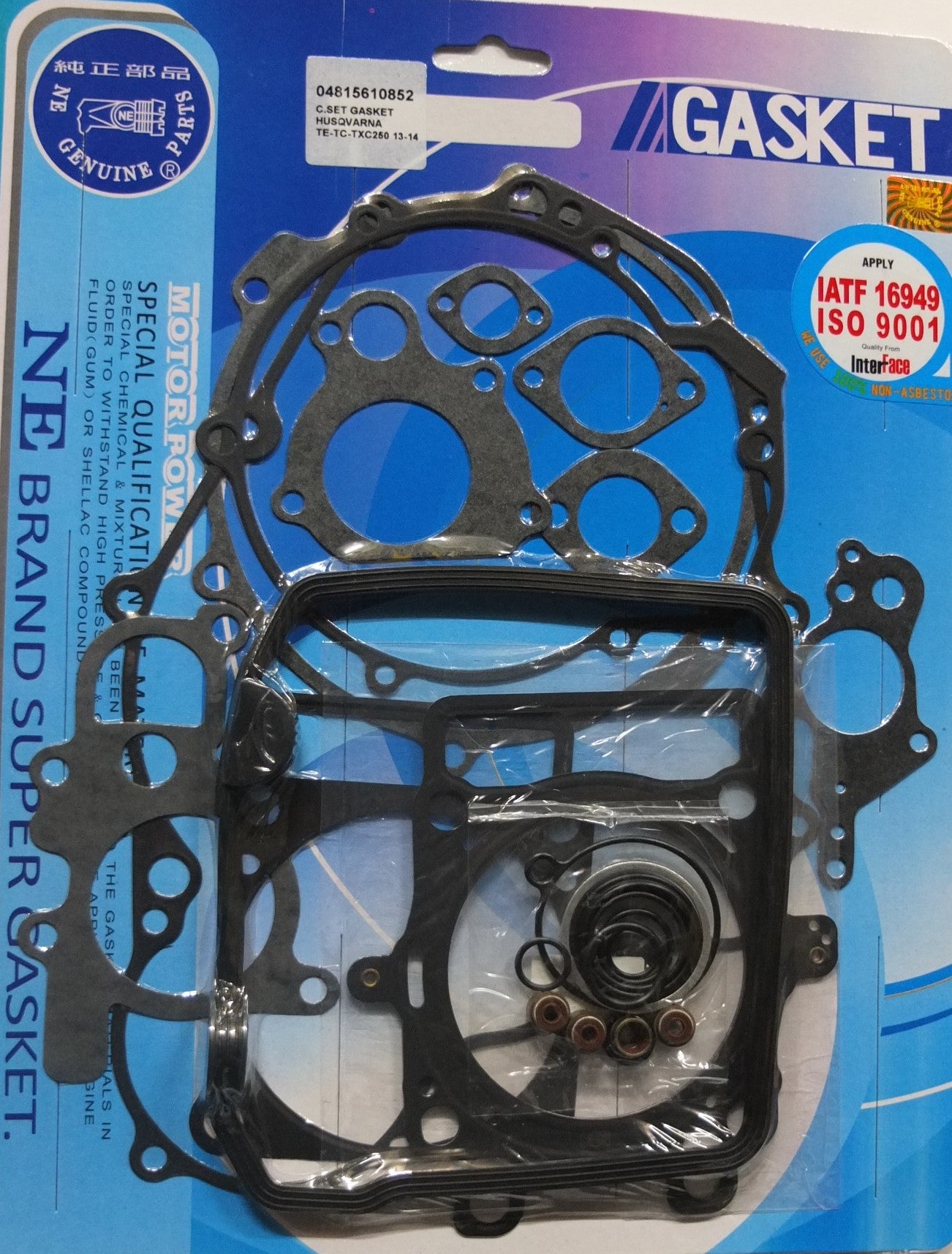 JOGO JUNTAS COMPLETO TW HUSQVARNA TE/TC 250 13/14