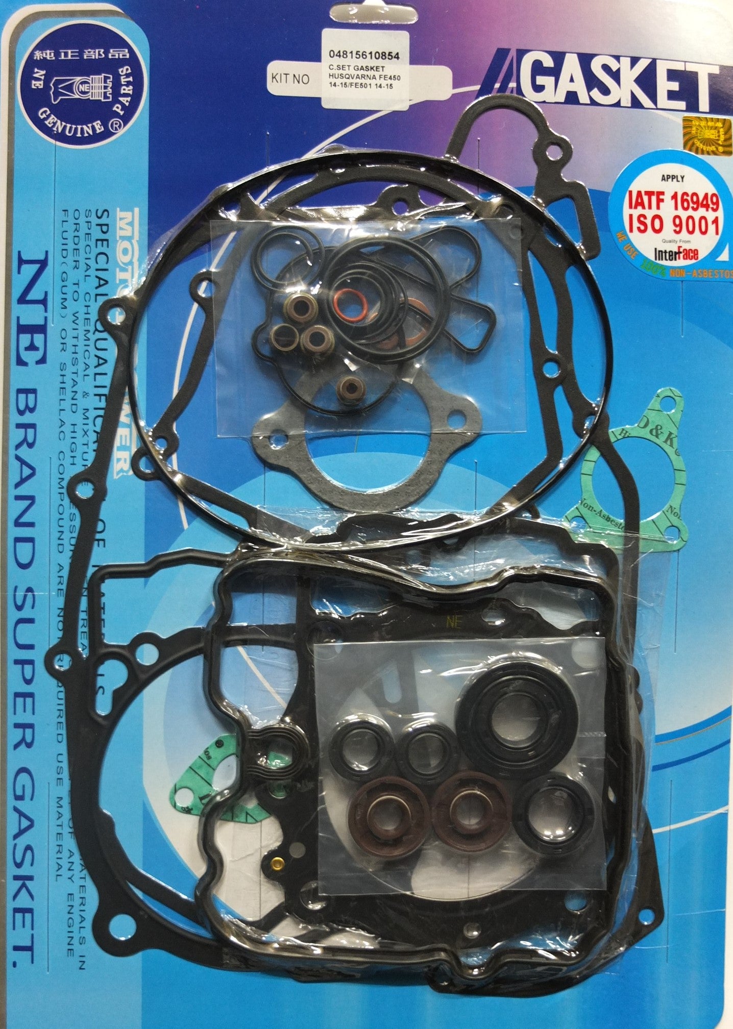 JOGO JUNTAS COMPLETO TW HUSQVARNA FE450/501 14/15