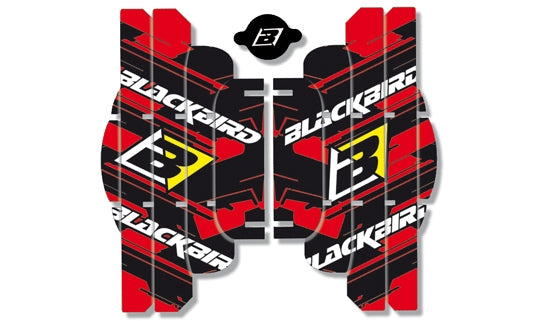 KIT AUTOCOLANTES BLACKBIRD PROTECAO RADIADOR CRF250 04/09 - A103E