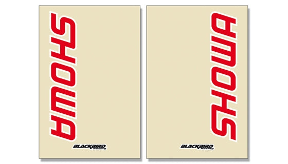 KIT AUTOCOLANTES BLACKBIRD PROTECAO SUSPENSAO "SHOWA" TRANSP. - 5045S