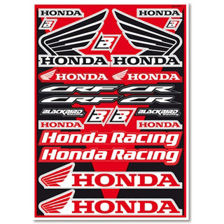 KIT AUTOCOLANTES BLACKBIRD HONDA CR/CRF (FOLHA) - 5127