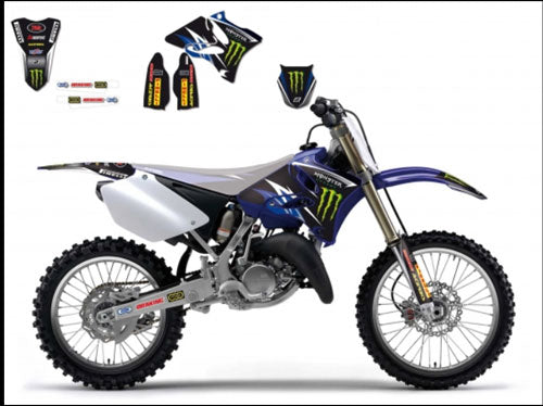 KIT AUTOCOLANTES BLACKBIRD MONSTER YZ125/250 02/13 - 2231R2/3