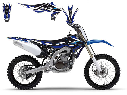 KIT AUTOCOLANTES + CAPA SELIM BLACKBIRD DREAM YZF450 10/13 - 8240E -
