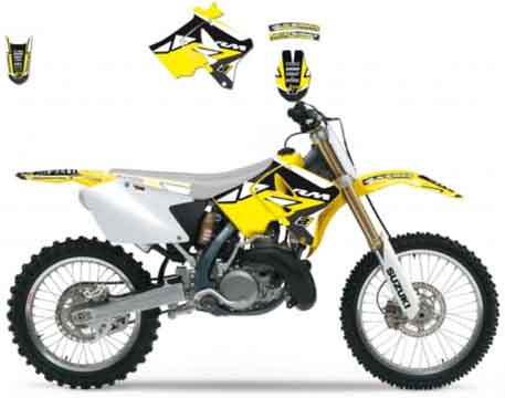 KIT AUTOCOLANTES BLACKBIRD DREAM RMZ250 10/14 - 2319E -