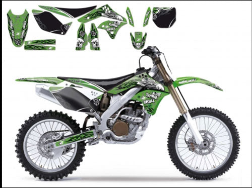 CAIXA TRIBAL BLACKBIRD KXF450 12/13 - 8420BLACKBIRDOX ***