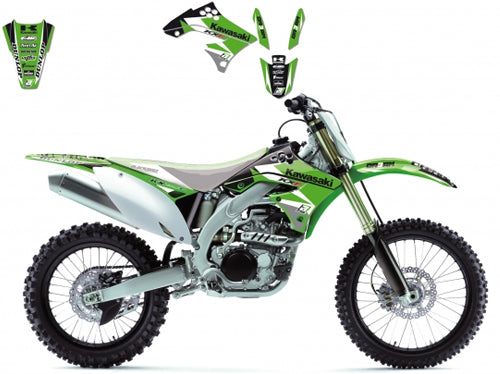 KIT AUTOCOLANTES BLACKBIRD DREAM KXF450 09/11 - 2419E -