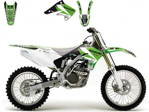 KIT AUTOCOLANTES BLACKBIRD DREAM 3 KXF250 04/05 - 2407E -