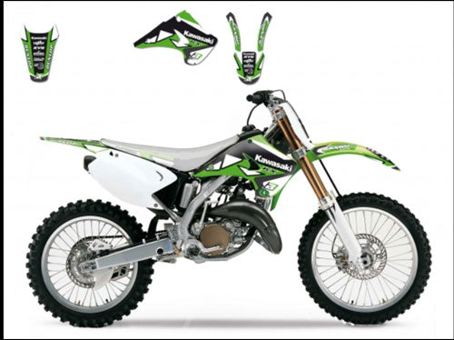 KIT AUTOCOLANTES BLACKBIRD DREAM KX125/250 03/08 - 2408E -