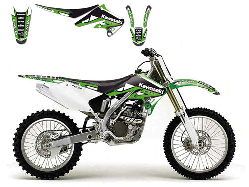 KIT AUTOCOLANTES + CAPA SELIM BLACKBIRD DREAM KXF250 04/05 - 8407N -