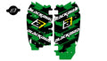 KIT AUTOCOLANTES BLACKBIRD PROTECAO RADIADOR KXF250 09/13 - A402E