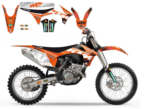 KIT AUTOCOLANTES + CAPA SELIM BLACKBIRD R.TEAM SX/F 11/12, EXC 12/13 - 8537R2/3