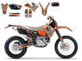 KIT AUTOCOLANTES BLACKBIRD TRIBAL SX/SXF 07/10, EXC 08/11 - 2527B