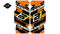 KIT AUTOCOLANTES BLACKBIRD PROT RAD SX/SXF 07/13 - A501
