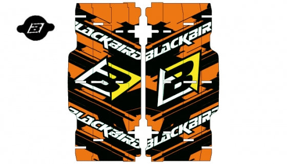 KIT AUTOCOLANTES BLACKBIRD PROT RAD SX/SXF 07/13 - A501