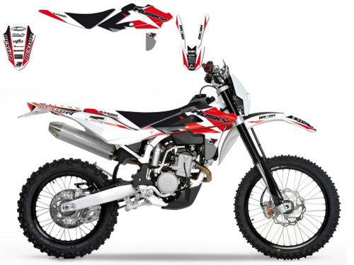 KIT AUTOCOLANTES + CAPA SELIM BLACKBIRD DREAM TE/TC250/310/450 08/13 - 8608E** -