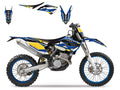 KIT AUTOCOLANTES + CAPA SELIM BLACKBIRD DREAM HUSABERG FE/FS 13/14 - 8704E