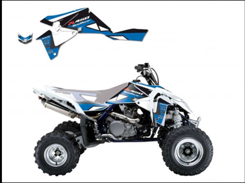 KIT AUTOCOLANTES BLACKBIRD ATV DREAM LTR450 06/11 BRC/AZUL - 2Q09A/01 -