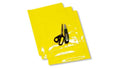 FOLHAS (3) BLACKBIRD AUTOCOLANTES PRETA 47x33cm - 5051/20
