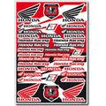 KIT AUTOCOLANTES BLACKBIRD HONDA 50x35cm - 5076H
