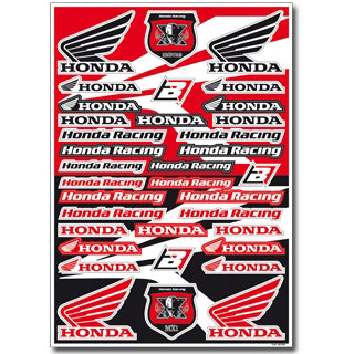 KIT AUTOCOLANTES BLACKBIRD HONDA 50x35cm - 5076H