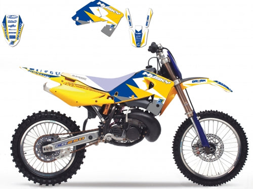 KIT AUTOCOLANTES BLACKBIRD DREAM 4 HUSQVARNA TE/TC 250/450 02/04 AMA - 2603N