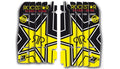 KIT AUTOCOLANTES BLACKBIRD PROTECAO RADIADOR ROCKSTAR ENERGY VAMO CRF450 09/12 A101R8