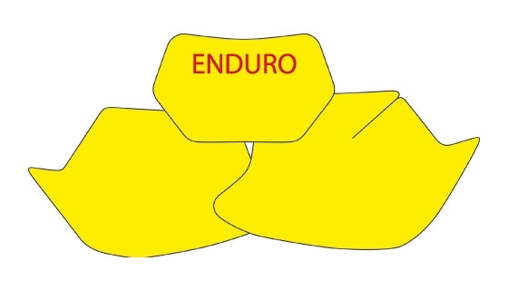 AUTOCOLANTE BLACKBIRD PORTA Nº+TAMPAS LATERAIS VRM TM 2T ENDURO 04-07-3808/60