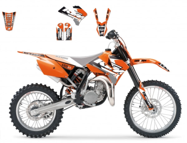 KIT AUTOCOLANTES BLACKBIRD DREAM KTM SX85 06/12 - 2529N