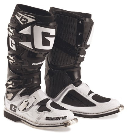 BOTAS GAERNE MX SG12 BRANCO/PRETO (2174-014) - 42 -