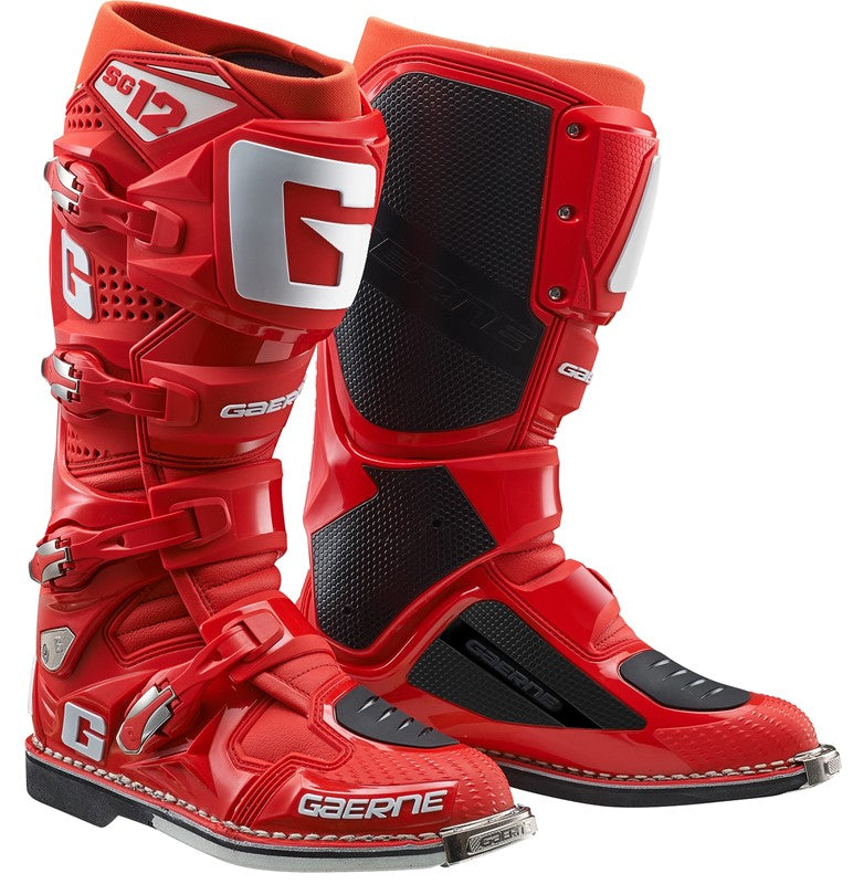 BOTAS GAERNE MX SG12 VERMELHO (2174-085) - 45 -