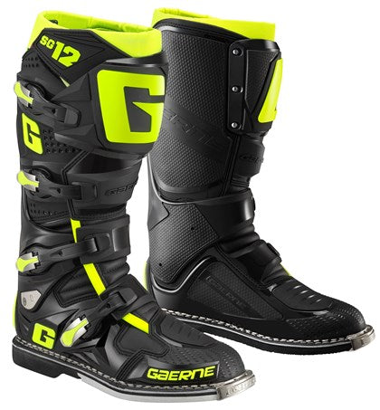 BOTAS GAERNE MX SG12 PRETO/FLUO (2174-089) - 42 -