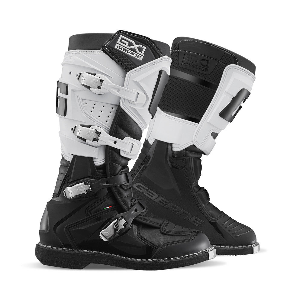 BOTAS GAERNE MX GX1 BRANCO/PRETO (2192-014) - 46