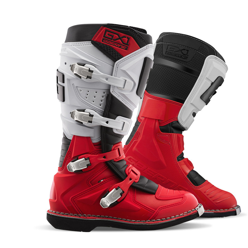 BOTAS GAERNE MX GX1 VERMELHO/BRANCO (2192-025) - 41