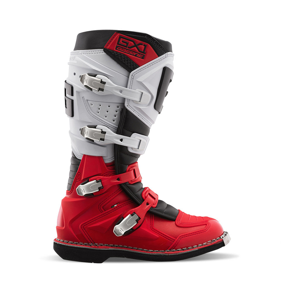 BOTAS GAERNE MX GX1 VERMELHO/BRANCO (2192-025) - 41