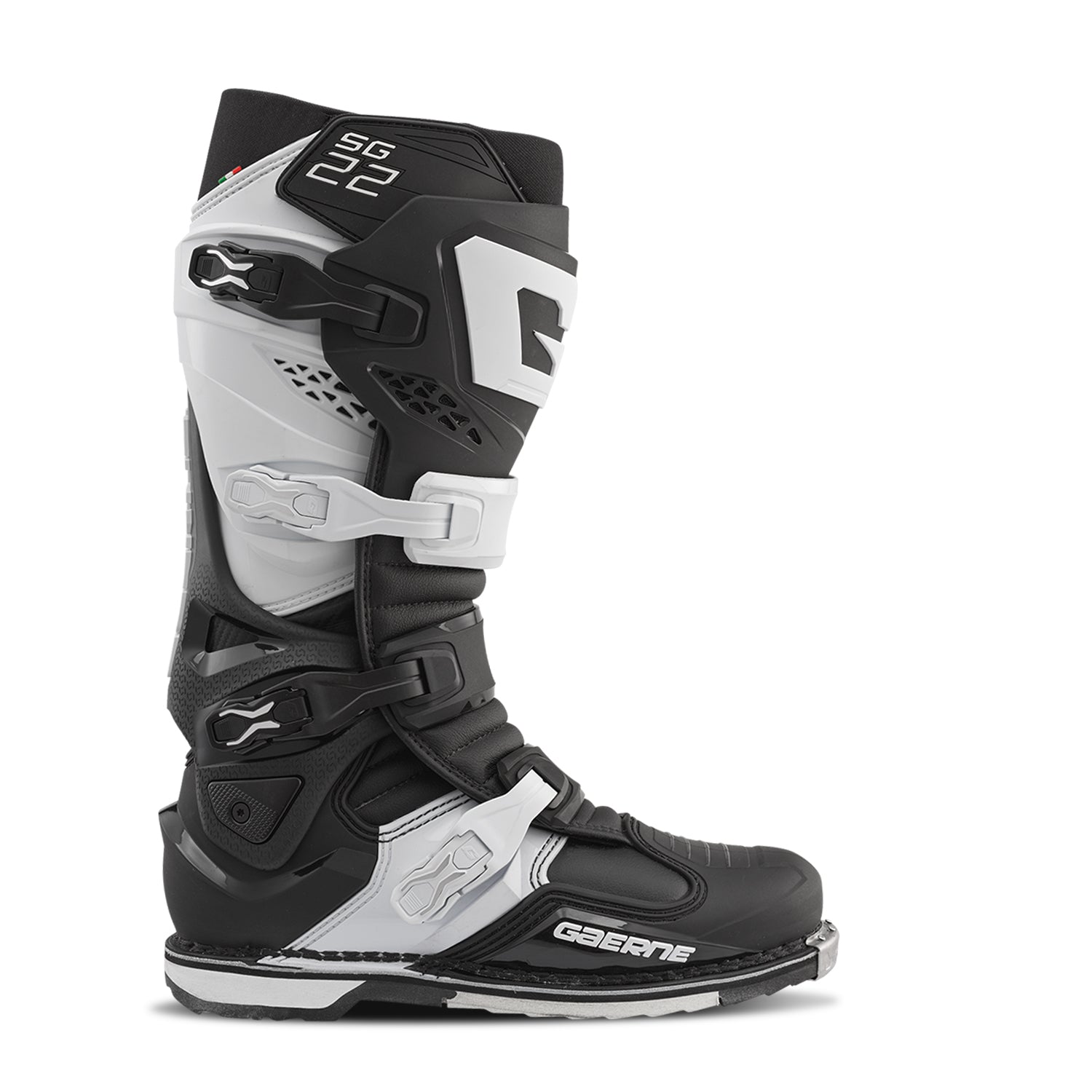 BOTAS GAERNE MX SG22 PRETO/BRANCO (2262-020) - 43