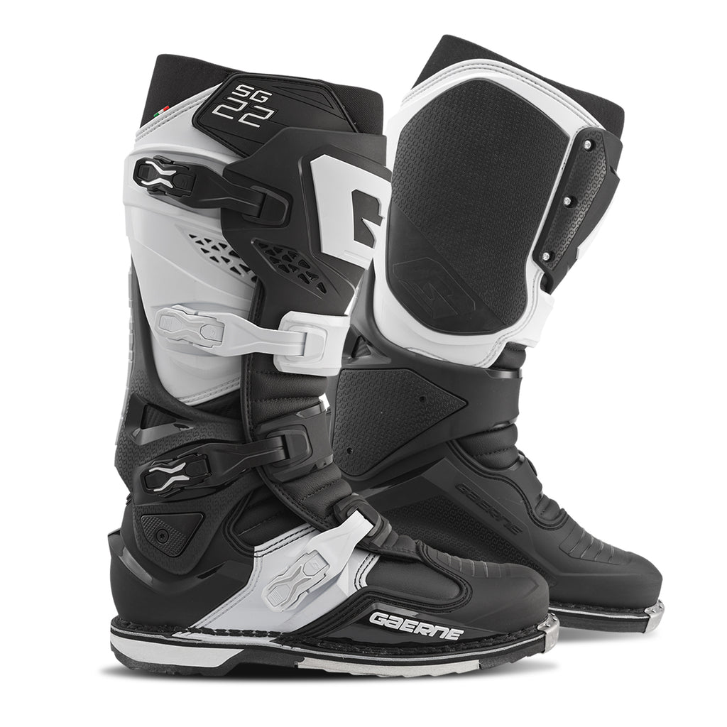 BOTAS GAERNE MX SG22 PRETO/BRANCO (2262-020) - 45