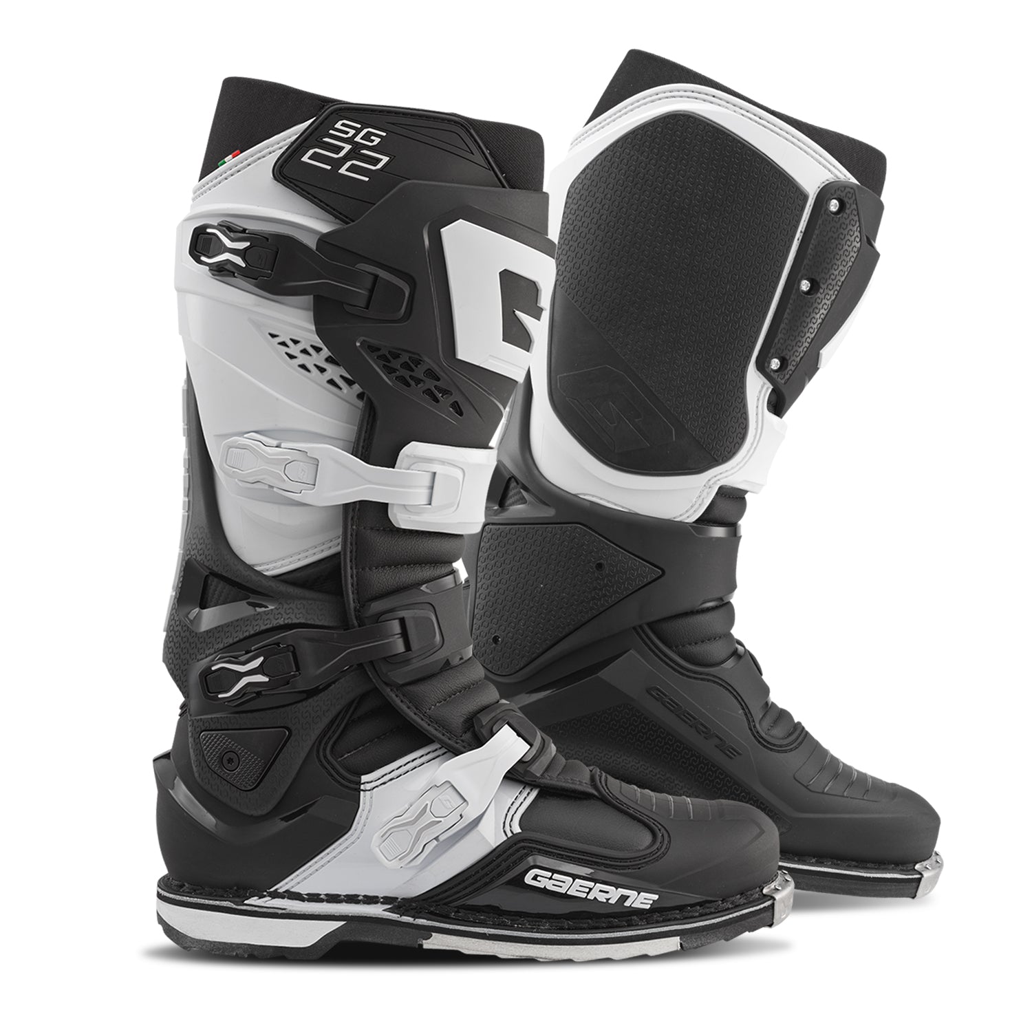 BOTAS GAERNE MX SG22 PRETO/BRANCO (2262-020) - 45