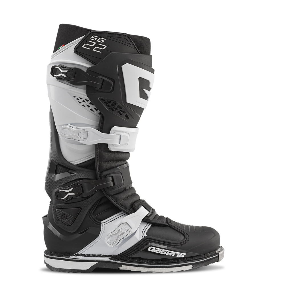 BOTAS GAERNE MX SG22 PRETO/BRANCO (2262-020) - 45