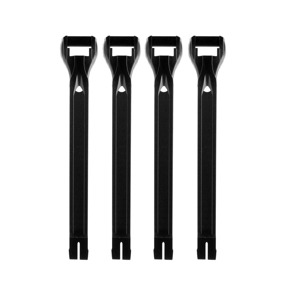 FIVELAS EXTRA LONGAS PRETAS 4683-001 (KIT 4 PCS)