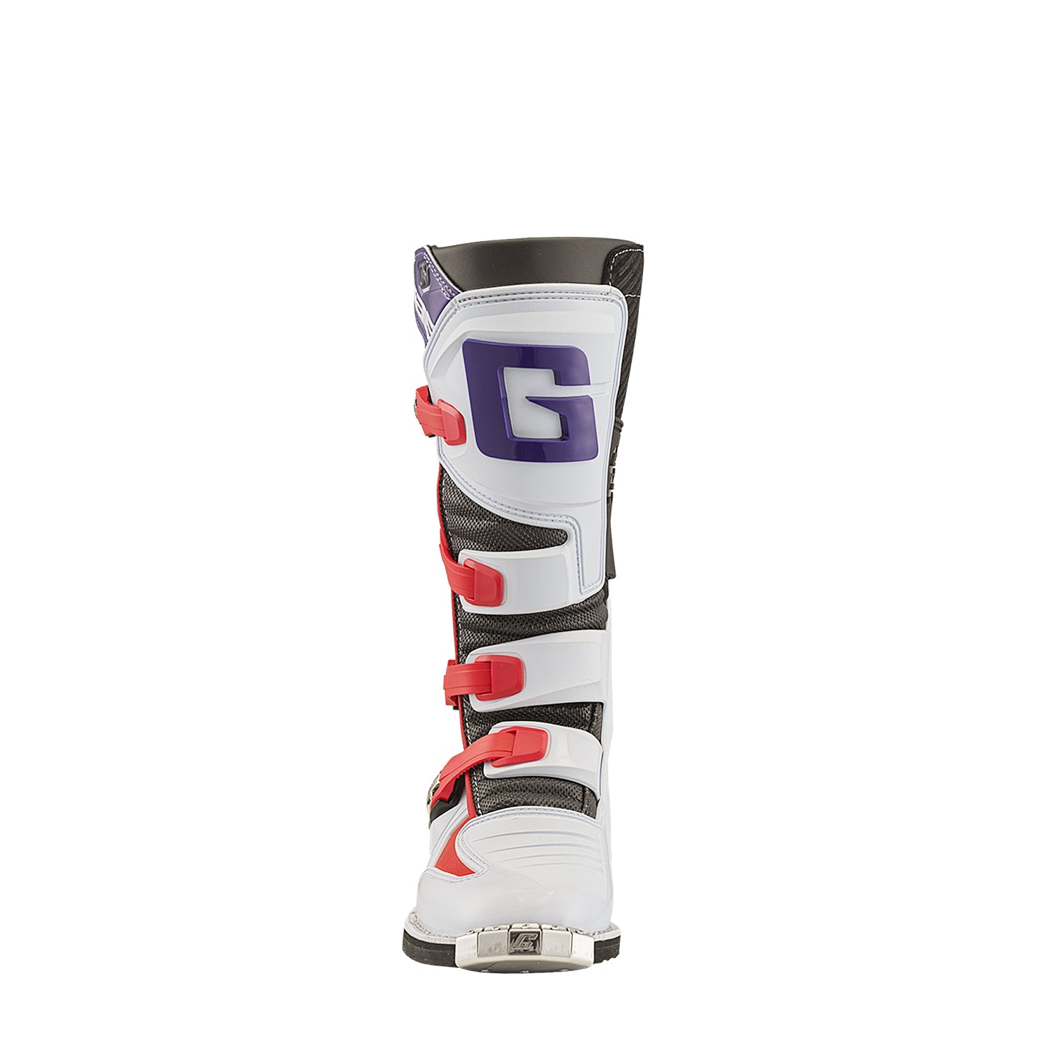 BOTAS GAERNE MX GXJ BRANCO/VERMELHO/VIOLETA (2169-025) - 38