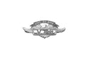 H01-299 EMBLEMA AUTOCOLANTE V-TWIN 60MM
