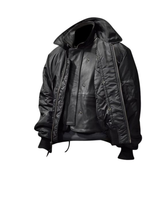 H01-480XL BLUSAO BOMBER STYLE BIKER
