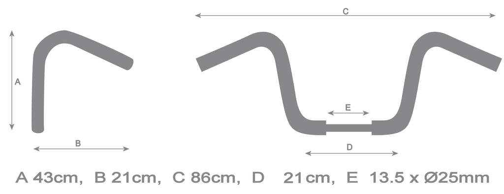 H55-281B GUIADOR APE HANGER 32MM PRT