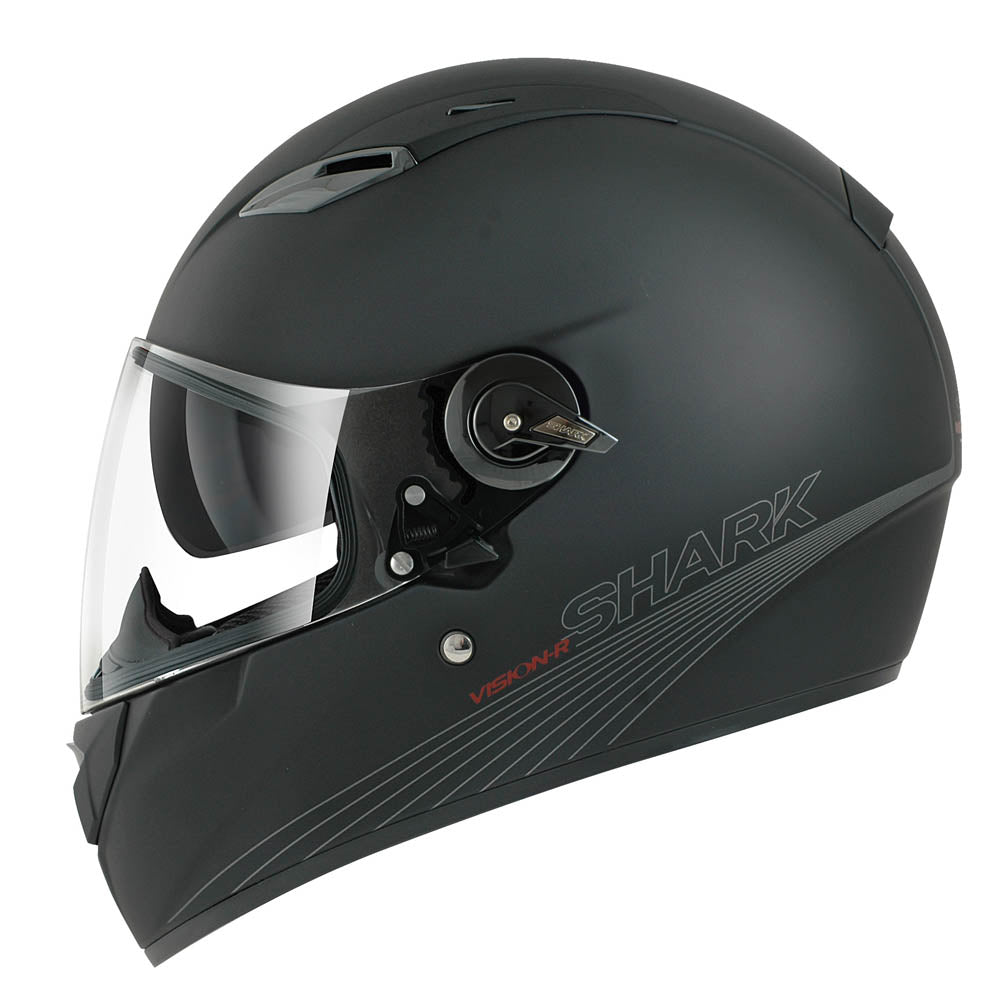 CAPACETE SHARK VISION-R ST BLANK MAT PRETO (KMA) - XL -